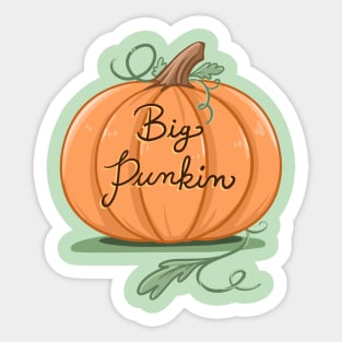 Big Punkin! Sticker